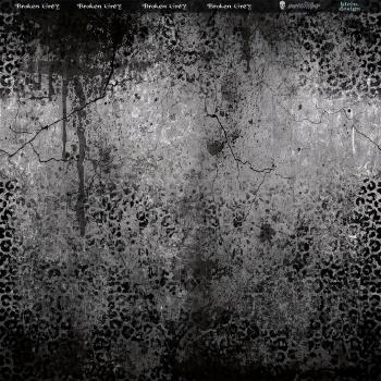 Broken Grey - Bordüre - Jersey